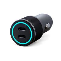купить Автозарядка в прикуриватель USB-C +USB-C 75Вт LED-подсветка REXANT в Кирове Автозарядка в прикуриватель USB-C +USB-C 75Вт LED-подсветка REXANT