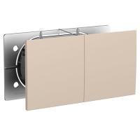 купить Атлас песочный розетка скрытая 2-мест заземление с крышкой шторки IP20 в сборе в Кирове Атлас песочный розетка скрытая 2-мест заземление с крышкой шторки IP20 в сборе