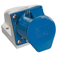 купить Розетка силовая стационарная 16А 2P+PE IP44 ССИ-113 IEK  в Кирове Розетка силовая стационарная 16А 2P+PE IP44 ССИ-113 IEK