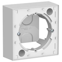 AtlasDesign Коробка 84*84*35 квадрат белый IP20 наружный монтаж