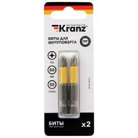 Бита PZ2*50мм Kranz 2шт