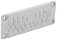 купить Сальник гофрированный 32мм отв32мм серый IP65 IEK 35отверстий в Кирове Сальник гофрированный 32мм отв32мм серый IP65 IEK 35отверстий