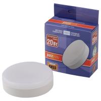 купить Лампа свд 220В GX53 20Вт 5000К 1700лм таблетка матовая Jazzway в Кирове Лампа свд 220В GX53 20Вт 5000К 1700лм таблетка матовая Jazzway