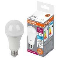 купить Лампа светодиодная 220В Е27 20Вт 6500К 1600лм стандарт A70 матовая Osram LED Value в Кирове Лампа светодиодная 220В Е27 20Вт 6500К 1600лм стандарт A70 матовая Osram LED Value
