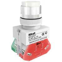 Выключатель кнопочный ABLFP 22мм белый 220В IP54 Schneider Electric