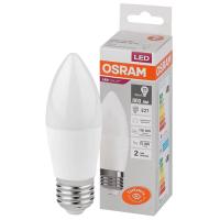 Лампа свеча свд Е27 10Вт 4000К 800лм В75 матовая  Osram LED Value