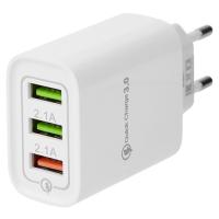 купить Устройство зарядное 3USB Rexant белый в Кирове Устройство зарядное 3USB Rexant белый