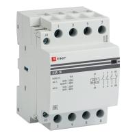 купить Контактор модульный 16А 230В 3НО 1НЗ 3мод КМ EKF PROxima в Кирове Контактор модульный 16А 230В 3НО 1НЗ 3мод КМ EKF PROxima