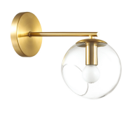 купить Светильник настенный (бра) 1*60Вт E14 латунь  в Кирове Светильник настенный (бра) 1*60Вт E14 латунь