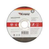 купить Круг отрезной по металлу 115*1,0*22мм Kranz в Кирове Круг отрезной по металлу 115*1,0*22мм Kranz