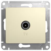 купить Глосса бежевый розетка TV оконечная скрытая 1-ая   в Кирове Глосса бежевый розетка TV оконечная скрытая 1-ая