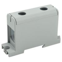 Зажим клеммный DIN-рейка 150мм2 320А серый IEK 