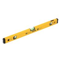 Уровень 600мм алюминиевый коробчатый 3 глазка Denzel магнитный 1 зеркальный глазок