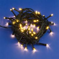 купить Гирлянда нить 5м теплый белый 50свд с контроллером IP20 зеленый провод  в Кирове Гирлянда нить 5м теплый белый 50свд с контроллером IP20 зеленый провод