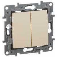 купить Этика кремовый переключатель 2кл скрытая 10А IP20  в Кирове Этика кремовый переключатель 2кл скрытая 10А IP20