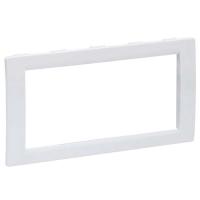 купить Рамка 4мод 90мм белый DKC Вива для 45*45 в Кирове Рамка 4мод 90мм белый DKC Вива для 45*45