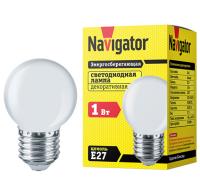 купить Лампа декор свд Е27 1Вт 4000К 100лм G45 матовая Navigator аналог 707529 в Кирове Лампа декор свд Е27 1Вт 4000К 100лм G45 матовая Navigator аналог 707529