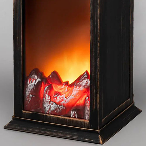 купить Светильник "Камин Рустик" 14х14х28смсм свд белый  в Кирове Светильник "Камин Рустик" 14х14х28смсм свд белый