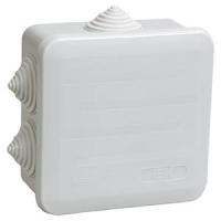 купить Коробка 100*100*50 квадрат серый IP44 КМ41255 в Кирове Коробка 100*100*50 квадрат серый IP44 КМ41255