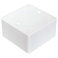 Коробка 85*85*45 квадрат белый IP42 кабель-канал Промрукав