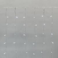 купить Гирлянда занавес 2*1,5м белый 150свд IP44 прозрачный провод эффект мерцания, (до 8мод) в Кирове Гирлянда занавес 2*1,5м белый 150свд IP44 прозрачный провод эффект мерцания, (до 8мод)