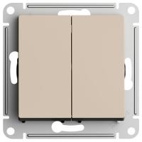 купить Атлас песочный переключатель перекрестный 1кл скрытая 10А IP20  в Кирове Атлас песочный переключатель перекрестный 1кл скрытая 10А IP20