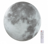 купить Светильник настенно-потолочный свд 72Вт 3000К-6000К 5000лм круг белый пульт ДУ Луна в Кирове Светильник настенно-потолочный свд 72Вт 3000К-6000К 5000лм круг белый пульт ДУ Луна