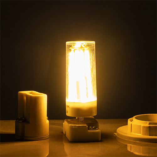 купить Лампа капсула свд 220В G4 6Вт 2700К 480лм Jazzway  в Кирове Лампа капсула свд 220В G4 6Вт 2700К 480лм Jazzway