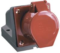 купить Розетка силовая стационарная 32А 3Р+РЕ+N IP44 ССИ-125 IEK  в Кирове Розетка силовая стационарная 32А 3Р+РЕ+N IP44 ССИ-125 IEK