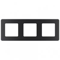 купить Инспириа антрацит рамка 3-ая универсально  в Кирове Инспириа антрацит рамка 3-ая универсально