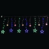 купить Гирлянда занавес 2*1м мульти 138свд с контроллером IP20 прозрачный провод 8 режимов в Кирове Гирлянда занавес 2*1м мульти 138свд с контроллером IP20 прозрачный провод 8 режимов