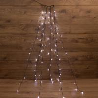 купить Гирлянда нить 1,5м белый 105свд с контроллером IP20 зеленый провод 8 режимов в Кирове Гирлянда нить 1,5м белый 105свд с контроллером IP20 зеленый провод 8 режимов