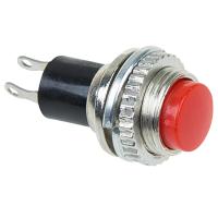 Выключатель-кнопка RWD-213 OFF-(ON) 2А 250В красный без фиксации mini