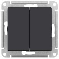 купить Атлас карбон переключатель перекрестный 1кл скрытая 10А IP20  в Кирове Атлас карбон переключатель перекрестный 1кл скрытая 10А IP20