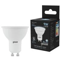 купить Лампа свд 220В GU10 9Вт 4100К 830лм MR16 матовая Gauss  в Кирове Лампа свд 220В GU10 9Вт 4100К 830лм MR16 матовая Gauss