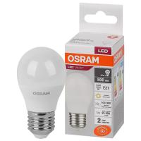 купить Лампа шар свд Е27 10Вт 3000К 800лм P45 матовый Osram LED Value в Кирове Лампа шар свд Е27 10Вт 3000К 800лм P45 матовый Osram LED Value