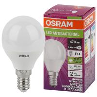 купить Лампа шар свд Е14 4,9Вт 4000К 470лм P45 матовый Osram в Кирове Лампа шар свд Е14 4,9Вт 4000К 470лм P45 матовый Osram