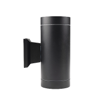 купить Светильник настенный 2*20Вт GX53 IP65 черный металл Jazzway  в Кирове Светильник настенный 2*20Вт GX53 IP65 черный металл Jazzway