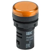 купить Лампа сигнальная AD22DS свд желтый 230В IP40 IEK  в Кирове Лампа сигнальная AD22DS свд желтый 230В IP40 IEK