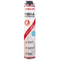 Пена монтажная 1000мл огнестойкая профессиональная Rexant  под пистолет