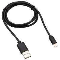 купить Кабель USB Lightning для Apple 1м чёрный 2,1А Rexant в Кирове Кабель USB Lightning для Apple 1м чёрный 2,1А Rexant