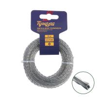 купить Леска для триммеров 2,4мм*15м квадрат витой двухкомпонентная в Кирове Леска для триммеров 2,4мм*15м квадрат витой двухкомпонентная