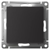 AtlasDesign карбон переключатель перекрестный 1кл скрытая 10А IP20 быстрозажим.клем.  
