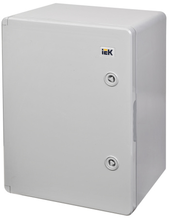 Корпус ЩМПп 400*300*220мм IP65 пластик серый IEK 
