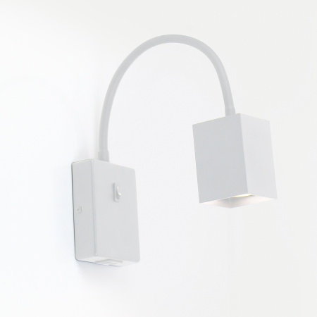 купить Светильник настенный (бра) 1*15Вт GU10 белый General гибкий в Кирове Светильник настенный (бра) 1*15Вт GU10 белый General гибкий