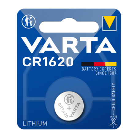 Батарейка дисковая CR1620 BL1 VARTA 