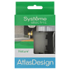 AtlasDesign Nature оникс рамка 1-ая универсально металл