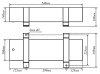 Печь ПЭТ-4 1000Вт IP20 напольный  со шнуром