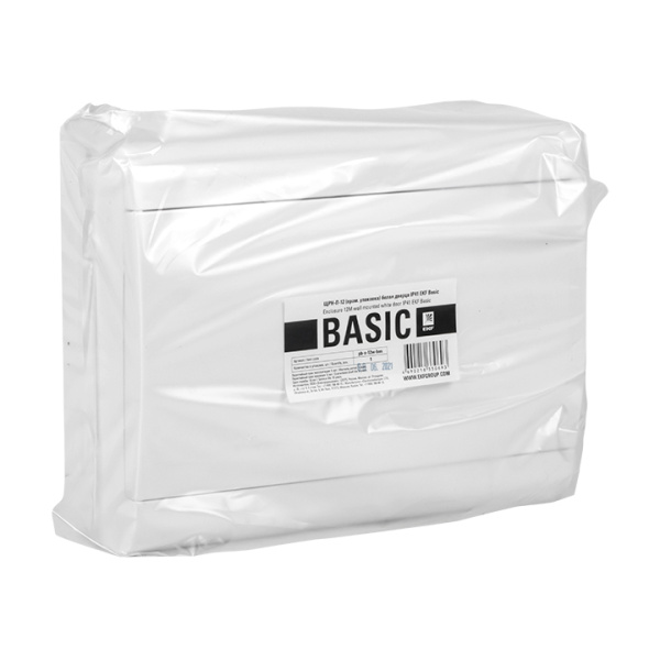 купить Бокс 12мод навесной белый белая дверь IP41 ЩРН-П EKF Basic в Кирове Бокс 12мод навесной белый белая дверь IP41 ЩРН-П EKF Basic