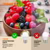 Лампа светодиодная Е27 7Вт 3000К 560лм шар G45 матовая  Osram LED Value